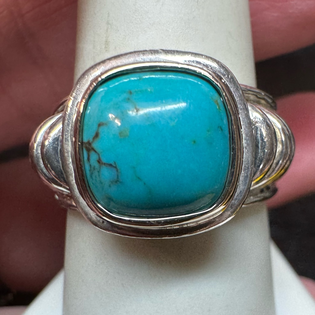 14k 925 Turquoise Esposito Ring 180$